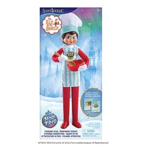 NWT The Elf on the Shelf MagiFreez Christmas Chef Standing Gear Set